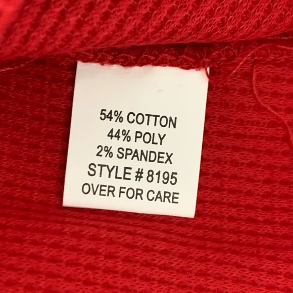 NEW- Active Basic Striped Thermal Henley Shirt LG - Picture 11 of 12